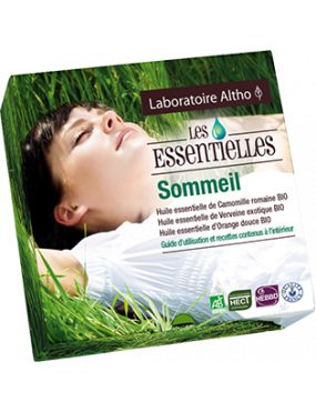 Coffret d'huiles essentielles Sommeil "Laboratoire Altho"