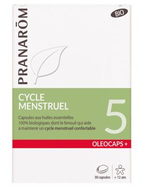 Cycle menstruel Oleocaps +  "Pranarom"