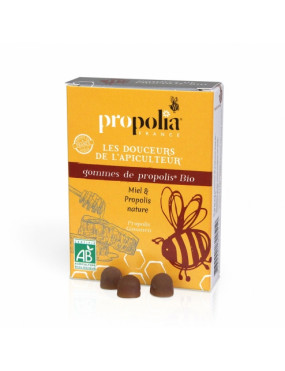 Gommes de propolis miel & propolis nature "Propolia"