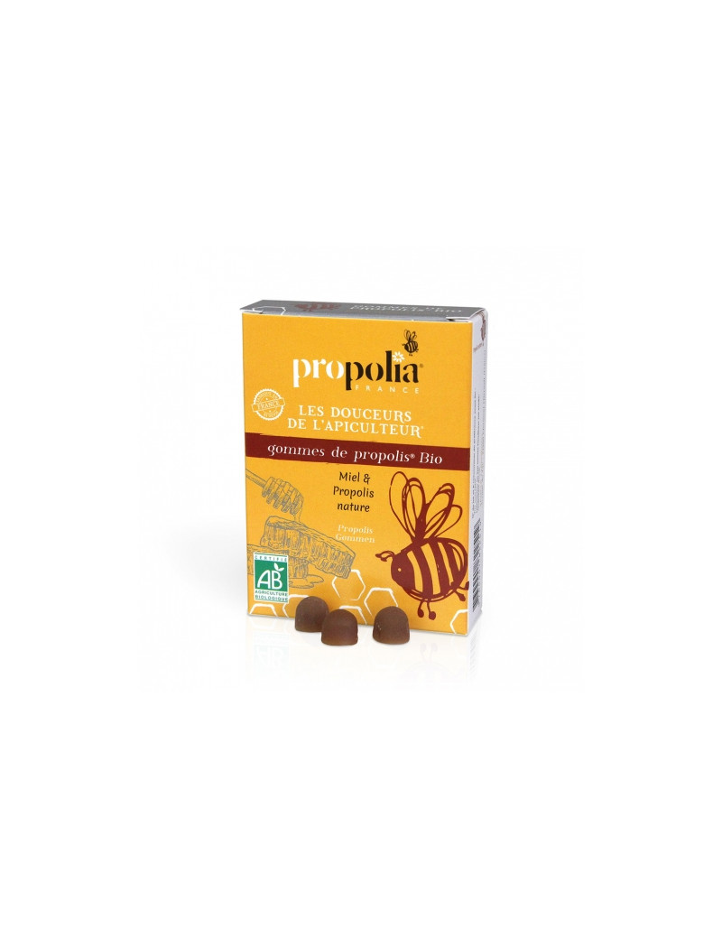 Gommes de propolis miel & propolis nature "Propolia"