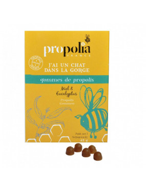 Gommes de propolis miel & eucalyptus "Propolia"