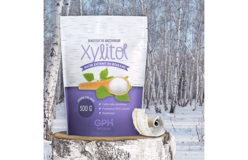 Maïs de bouleau Xylitol 500Gr